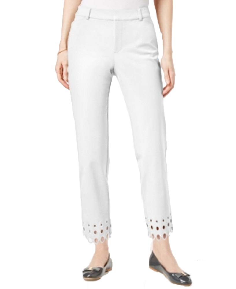 Charter Club Scalloped Hem Cropped Pants