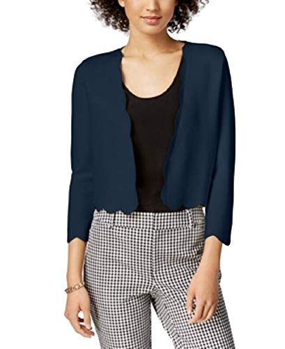 Charter Club Petite Scalloped Edge Cardigan