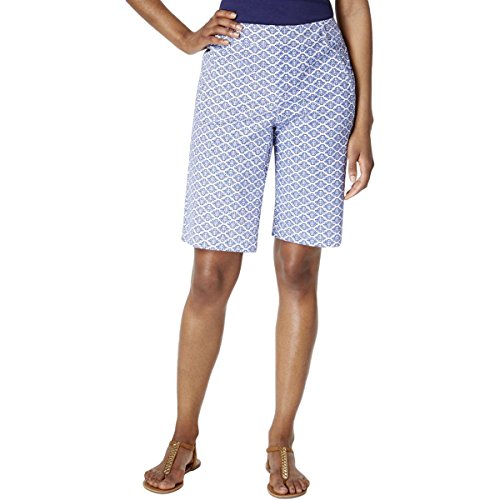 Charter Club Printed Twill Shorts