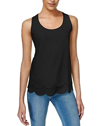 Maison Jules Tiered Cutout Shell