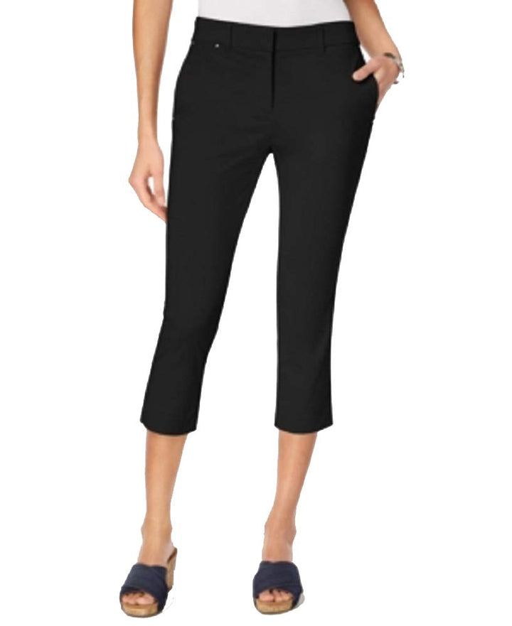 Straight-Leg Capri Pants