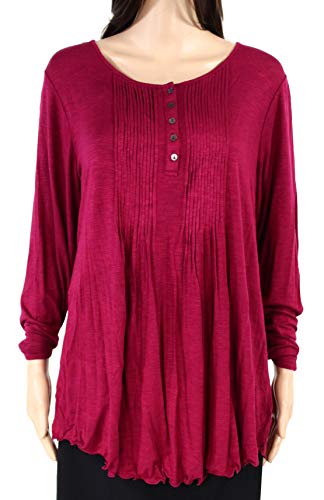 Plus Size Pintuck Top