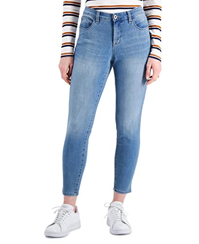 Style & Co Petite Mid Rise Curvy Skinny Jeans