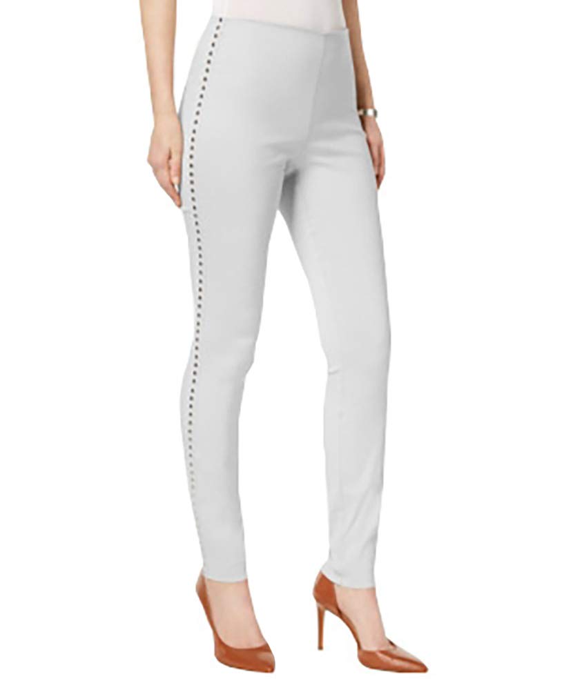 Studded Pull On Skinny Pants