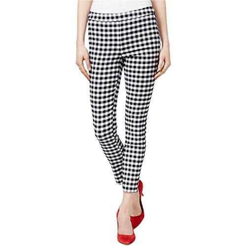 Maison Jules Gingham Pull On Pants