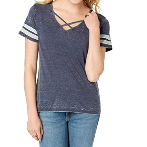 by Ikeddi Juniors' Crisscross Football T-Shirt