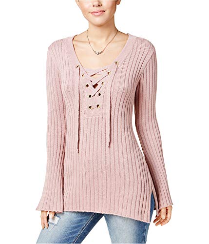 Ultra Flirt Juniors Ribbed Bell Sleeve Sweater