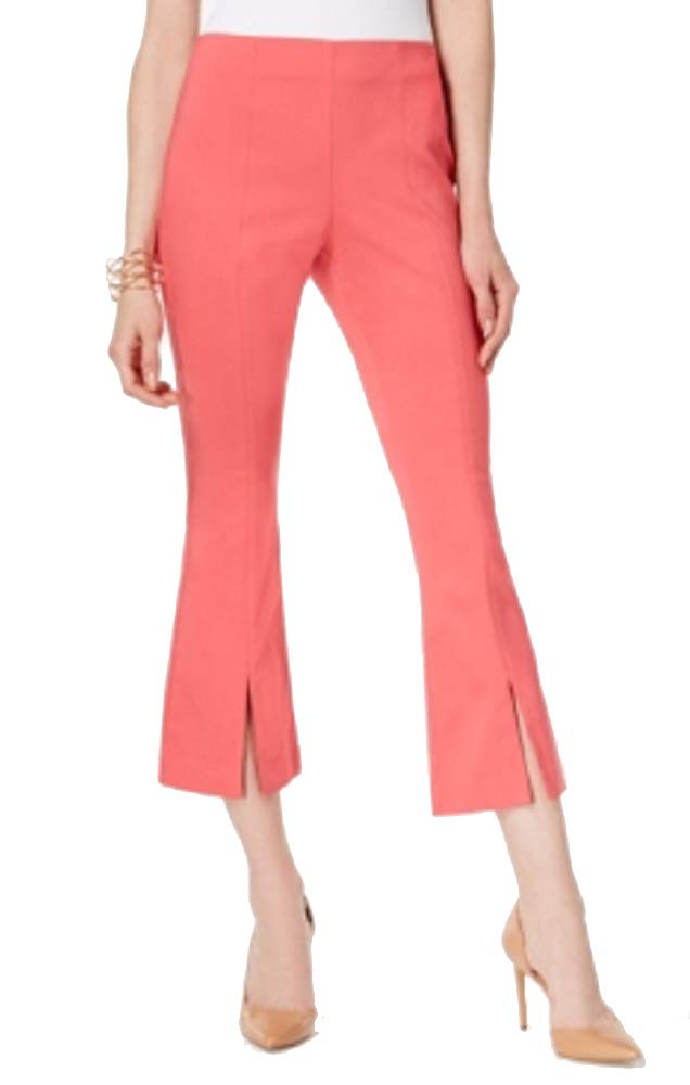Cropped Split Hem Pants