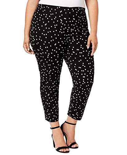 Alfani Plus Size Printed Skinny Pants