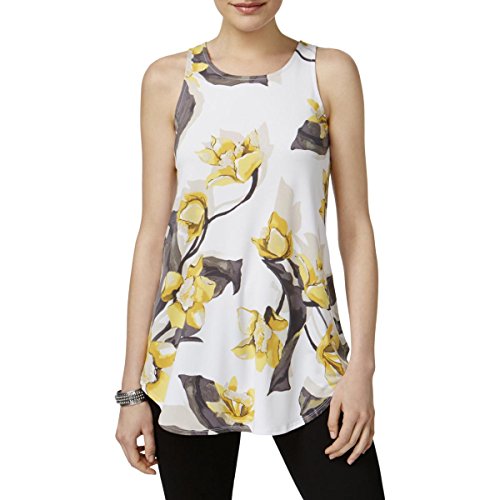 Alfani Petite Printed Swing Top