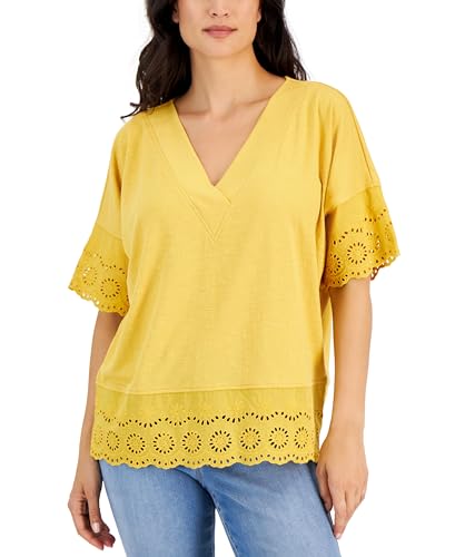 Women's Lace-Trimmed Tunic