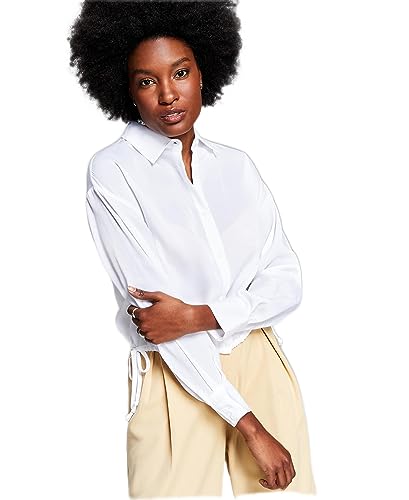 Now This Womens Cinch Waist Shirt