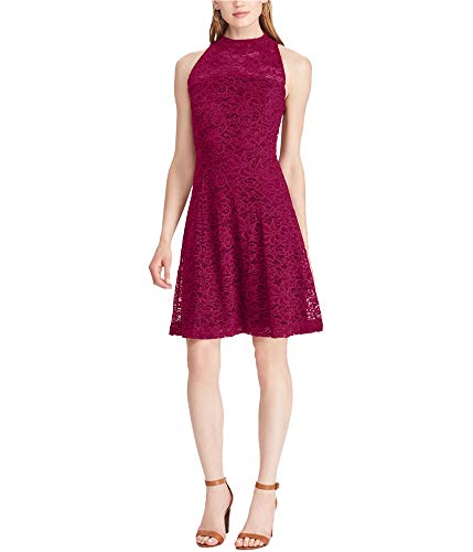American Living Lace Fit Flare Dress