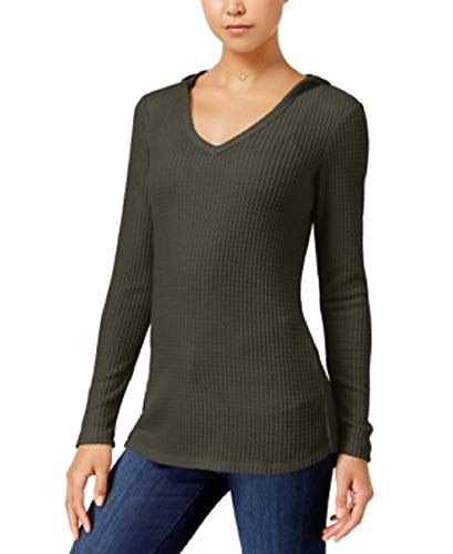 Ultra Flirt Juniors Thermal Hoodie Top