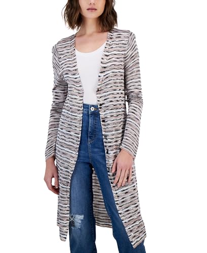 Women's Space-Dyed Duster Cardigan