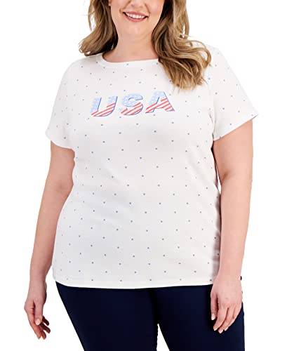 Karen Scott Plus Size T-Shirt