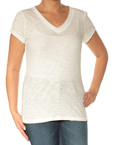 Cotton V Neck T-Shirt