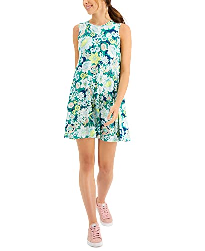 Style & Co Petite Sleeveless Printed Flip Flop Dress