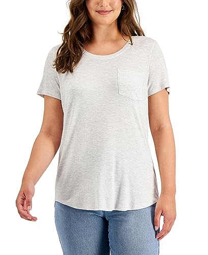 Style & Co Womens Scoop Neck Top