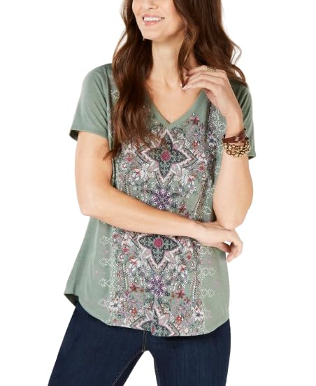 Style & Co Graphic T-Shirt