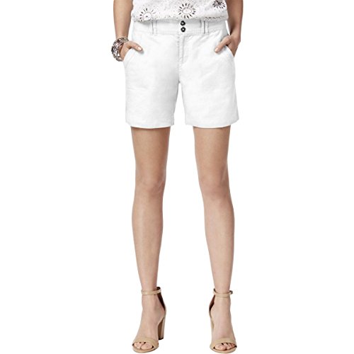 Linen Curvy Fit Shorts