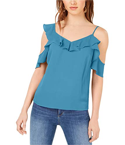 Bar III Asymmetrical Cold Shoulder Top