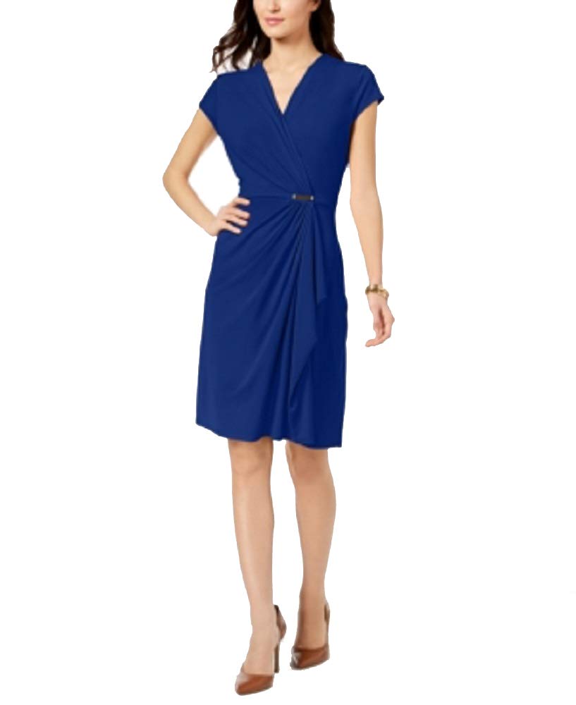 Charter Club Petite Faux Wrap Dress