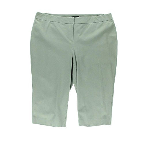 JM Collection Petite Denim Wash Capri Pants