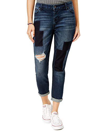 Celebrity Pink Juniors Ripped Patched Jeans