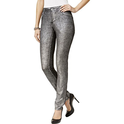 INC International Concepts Metallic Skinny Jeans