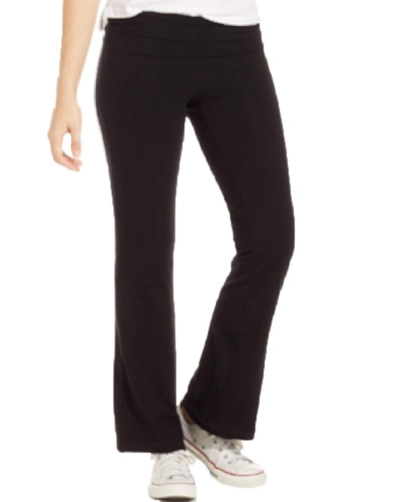 Material Girl Active Juniors Foldover Waistband Yoga Pants