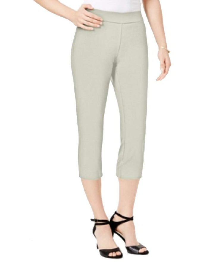 JM Collection Petite Pull On Capri Pants