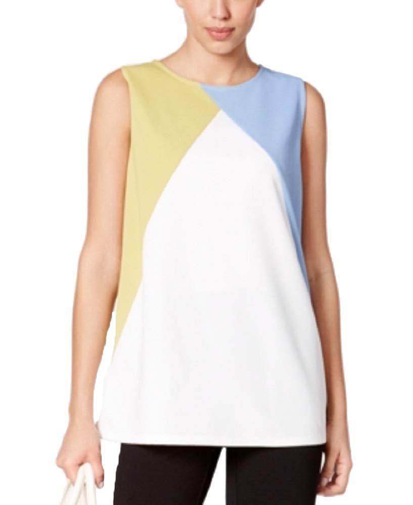 Alfani Petite Colorblocked Shell