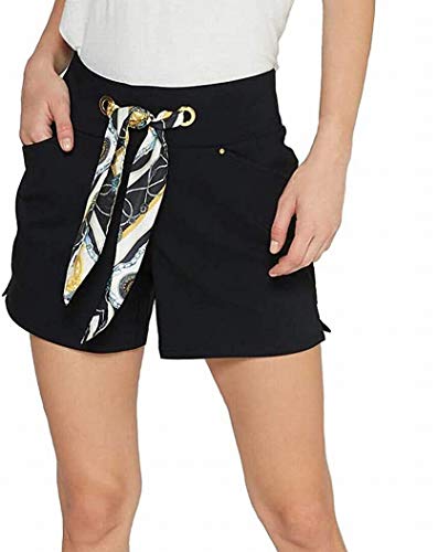 INC Scarf-Tie Grommet Shorts