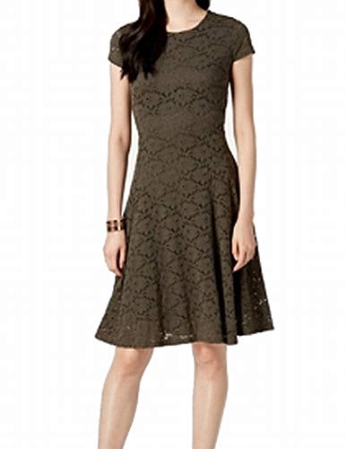 Lace Fit & Flare Dress