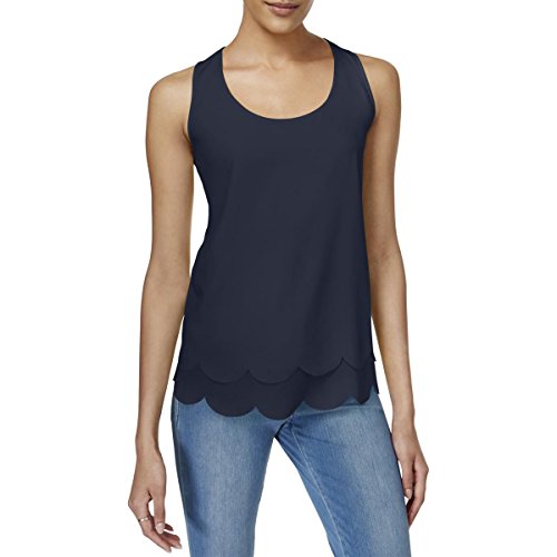 Maison Jules Tiered Cutout Shell