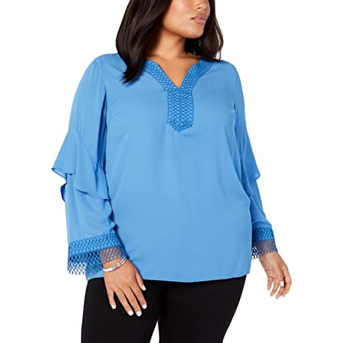 Plus Size Crochet-Trim Top