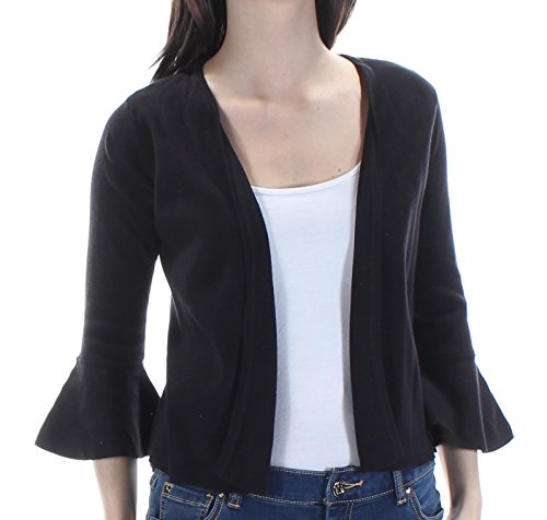 Alfani Petite Ruffle Sleeve Cardigan