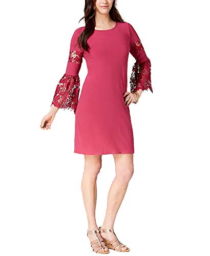 Alfani Petite Lace Sleeve Dress