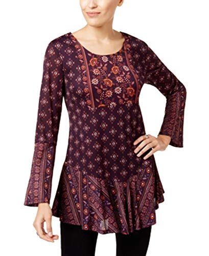 Style & Co Petite Mixed Print Tunic