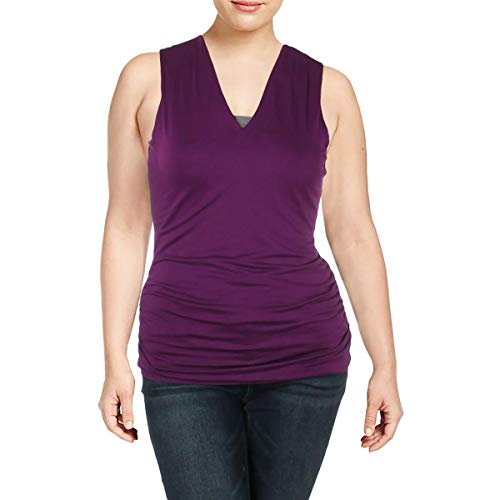 Ruched V Neck Top