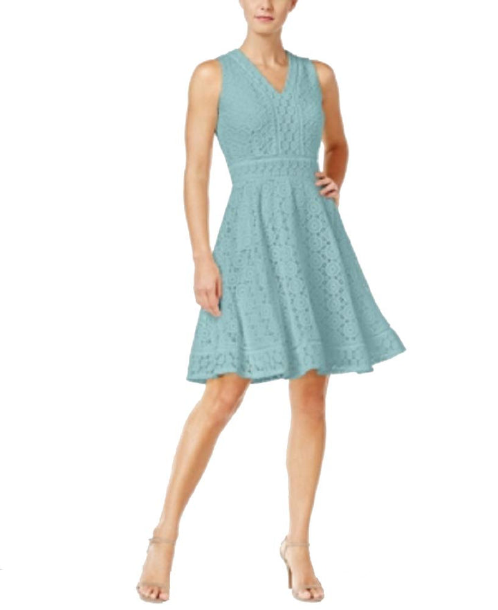 Charter Club Lace Fit Flare Dress