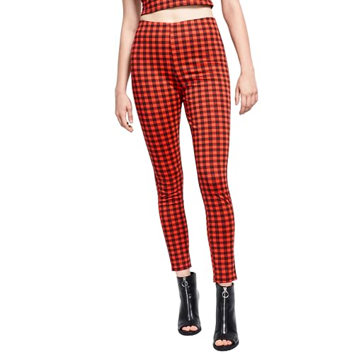 Bar III Gingham Leggings