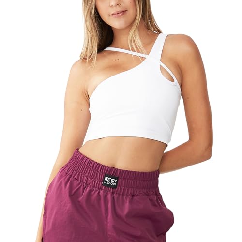 Cotton On Body Womens Ultra Soft Keyhole Vestlette Top