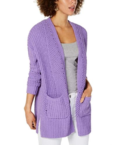 Style & Co Chenille Open Front Cardigan
