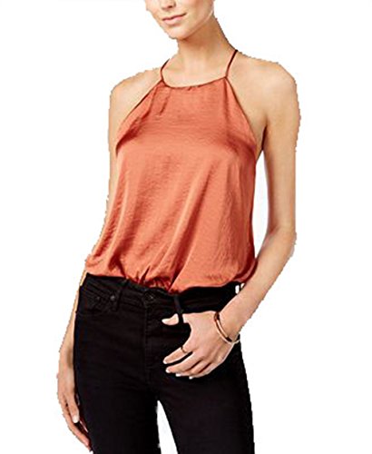 Bar III Racerback Contrast Bodysuit