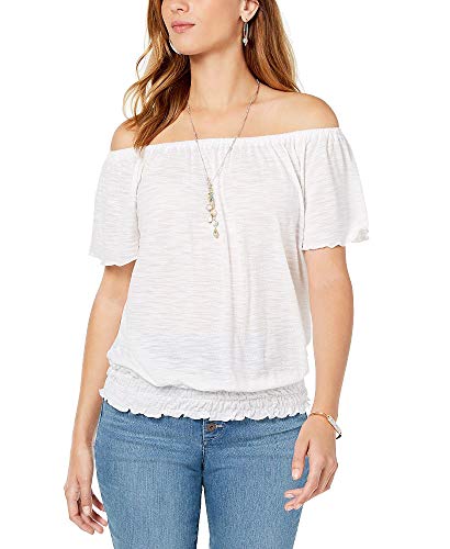 Style & Co Petite Convertible Off The Shoulder Top