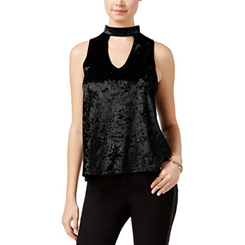 Almost Famous Juniors Velvet Choker Top