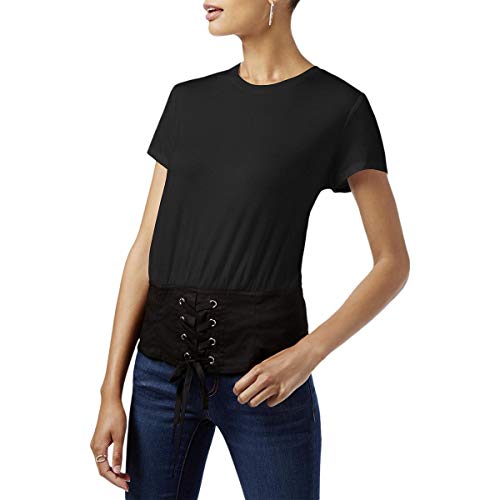INC International Concepts Colorblocked Corset T-Shirt