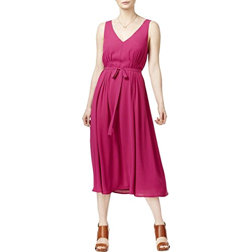 Maison Jules Belted Fit Flare Dress